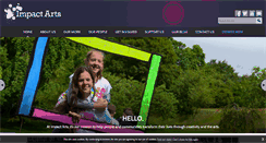 Desktop Screenshot of impactarts.co.uk